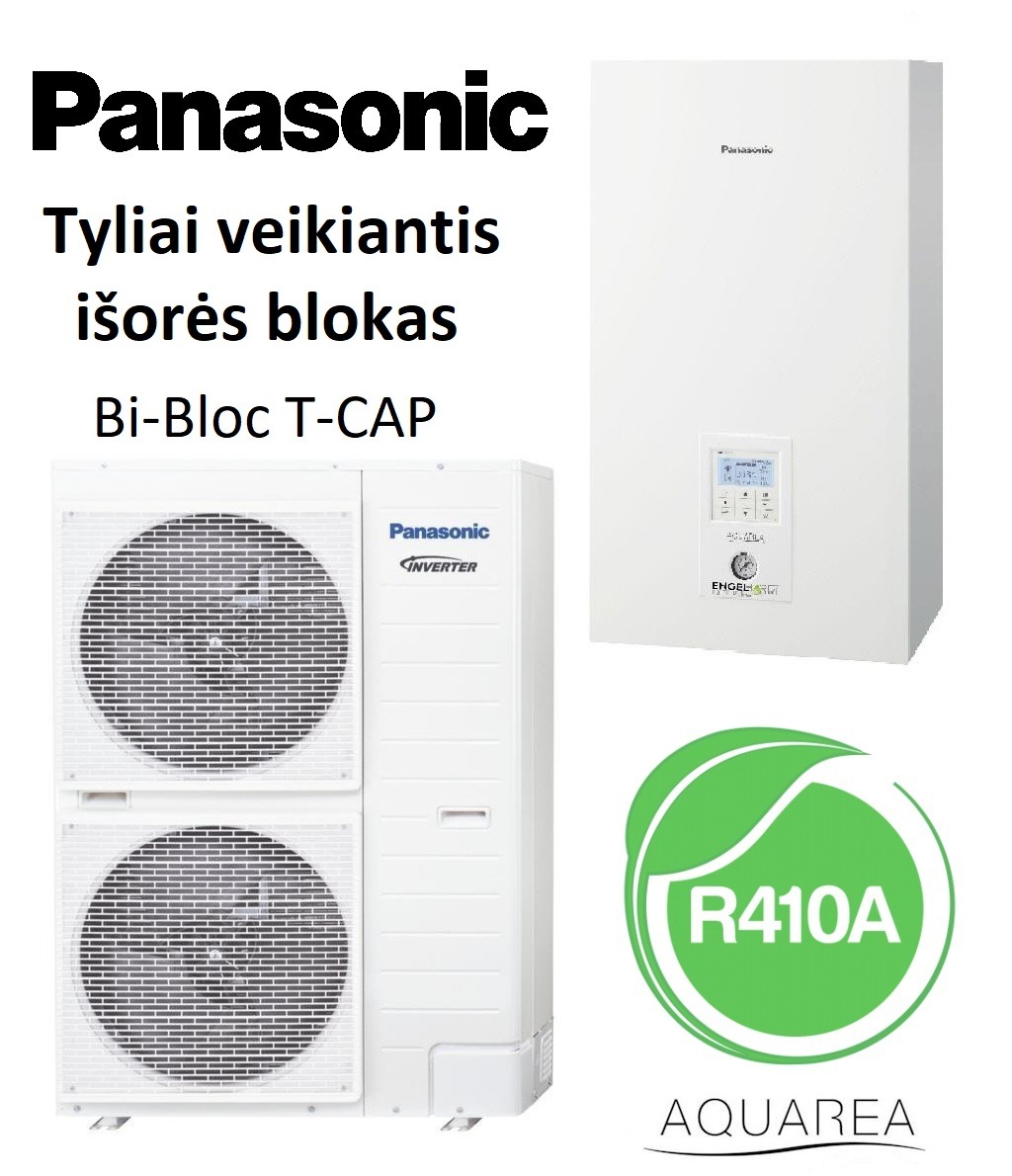 Aquarea Bi-bloc T-CAP SUPER TYLUS 12kW trifazis