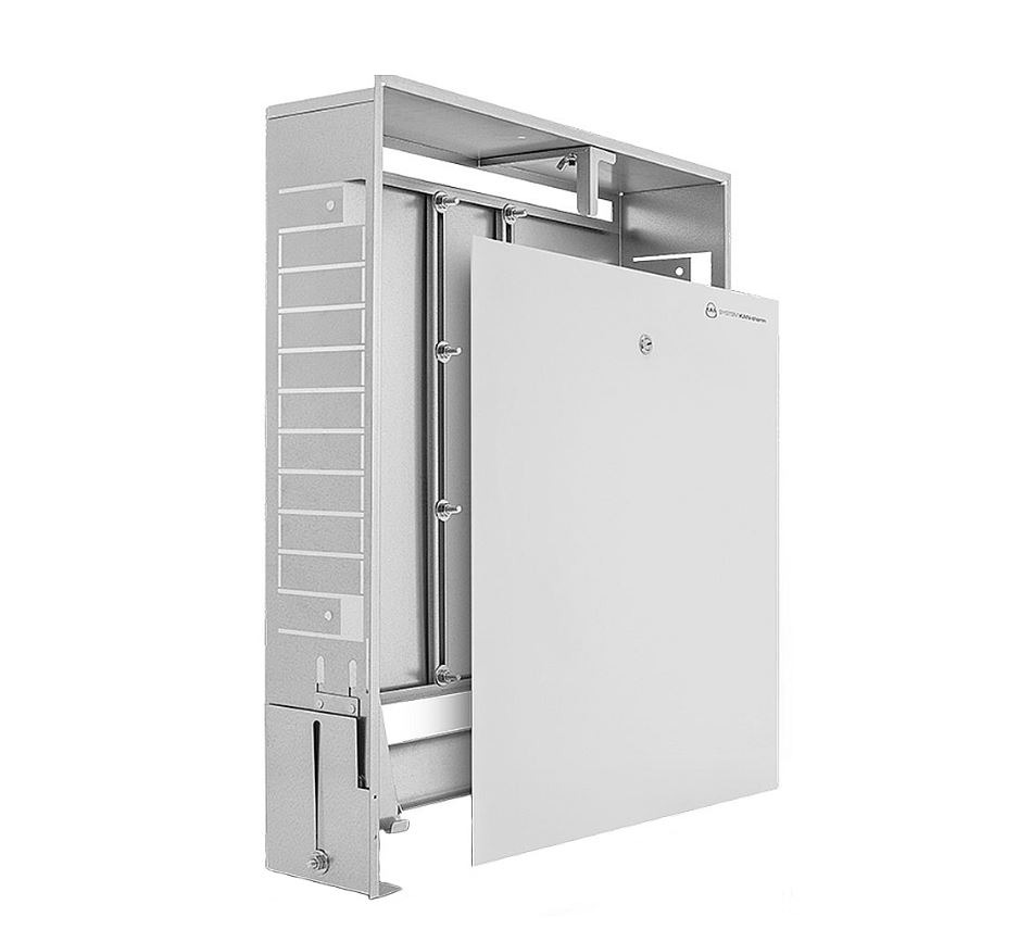 Paaukštinta potinkinė kolektorinė spintelė KAN-therm Slim+ - Image 3